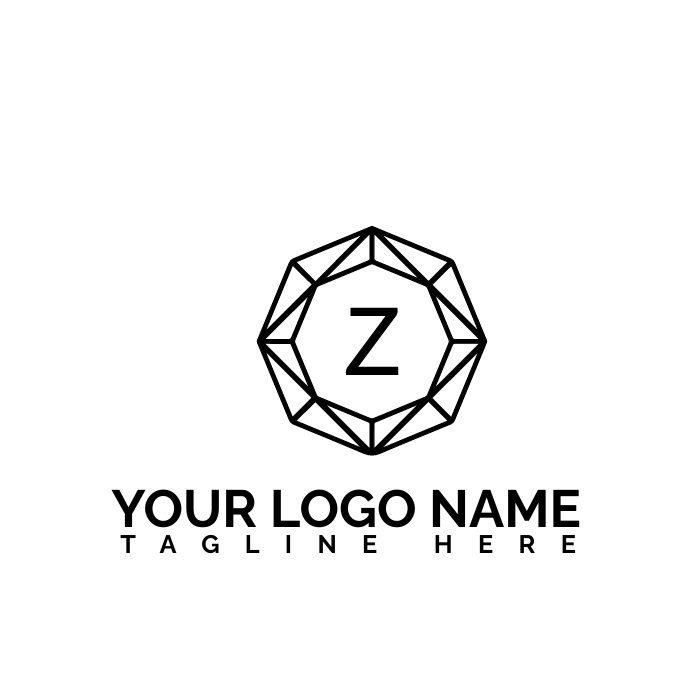 Z logo design Company logo Template PosterMyWall